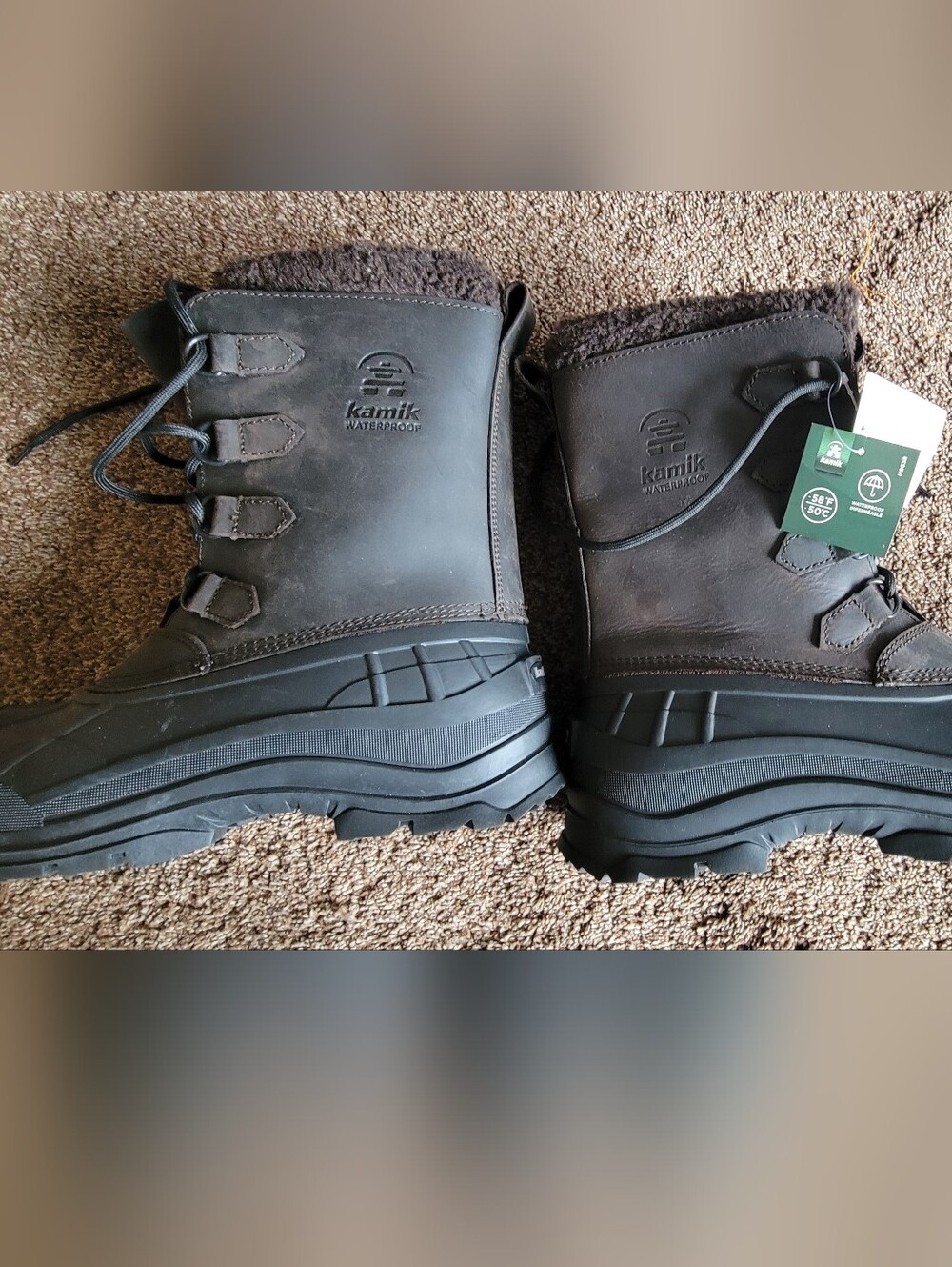 New With Tags Kamik Waterproof Snow Boots